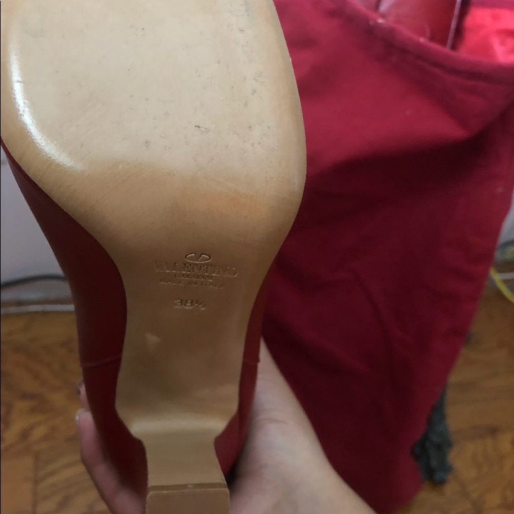 Red Valentino boots.